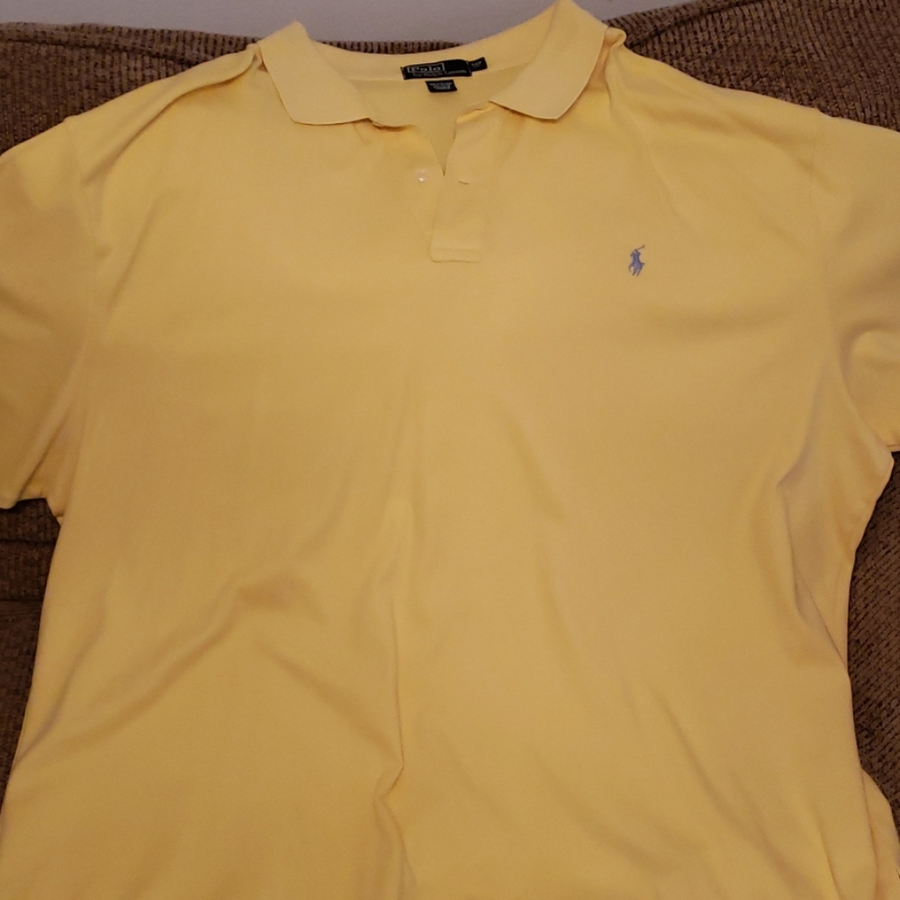 Yellow polo